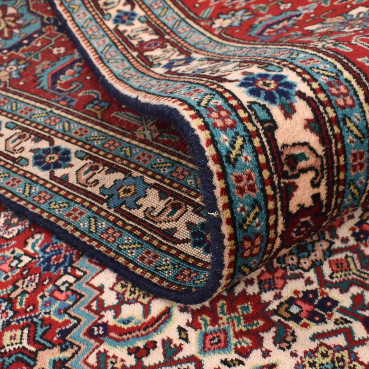 Dywan perski - Tabriz - Królewski - 308 x 200 cm - rdza