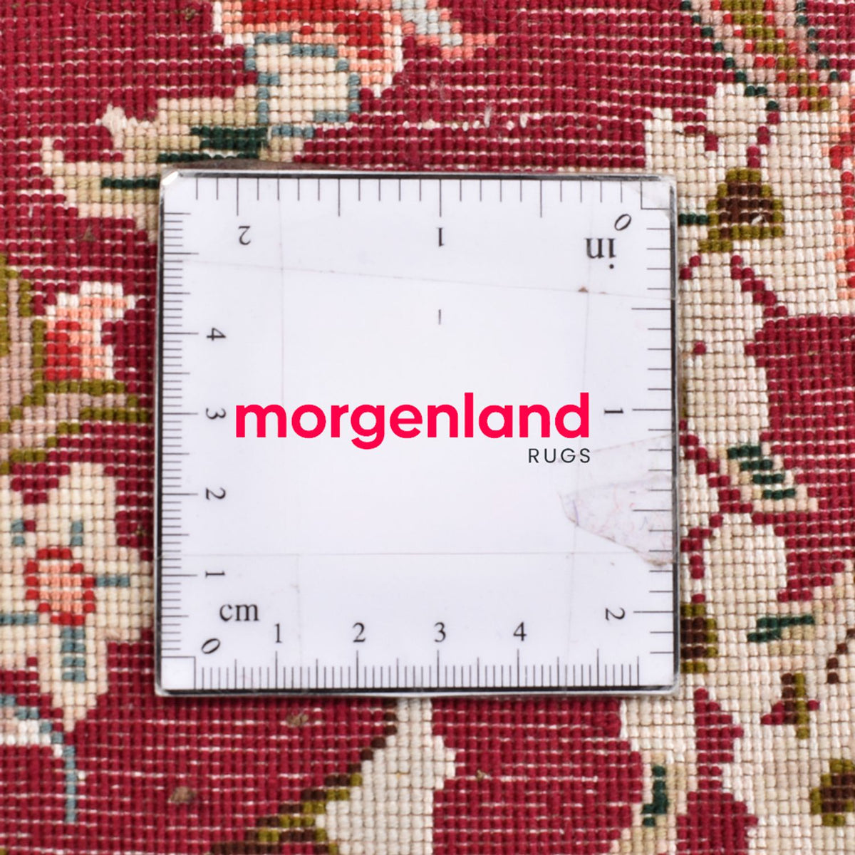 Dywan perski - Tabriz - Królewski - 90 x 60 cm - czerwony