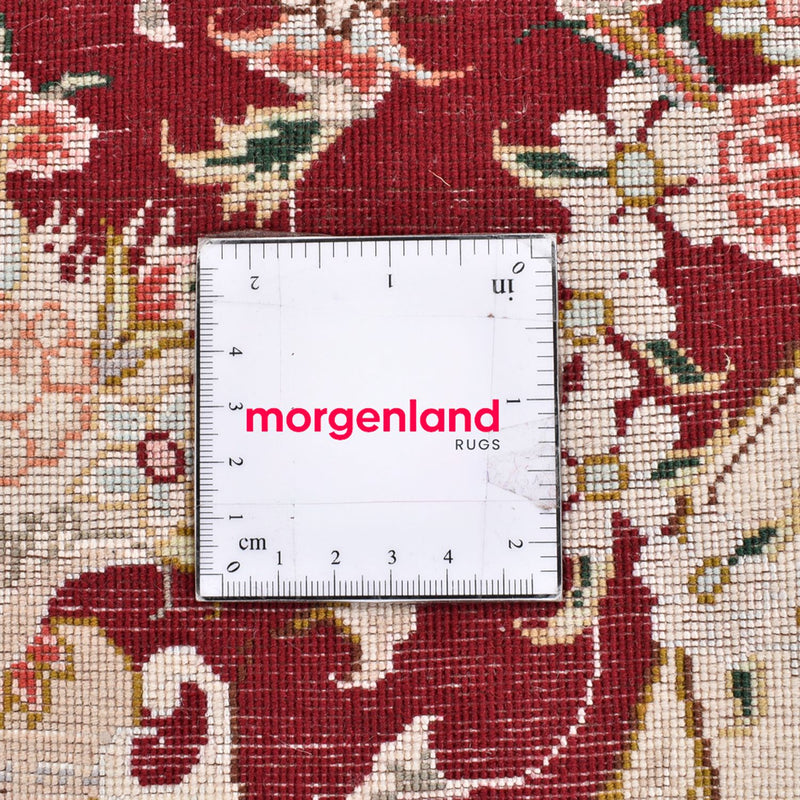 Dywan perski - Tabriz - Królewski - 90 x 60 cm - czerwony