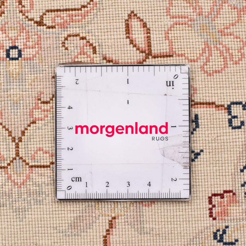 Dywan perski - Tabriz - Królewski - 91 x 60 cm - kremowy