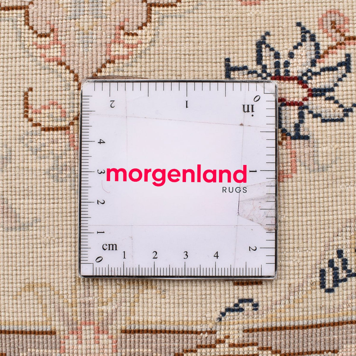 Dywan perski - Tabriz - Królewski - 90 x 60 cm - jasny beż