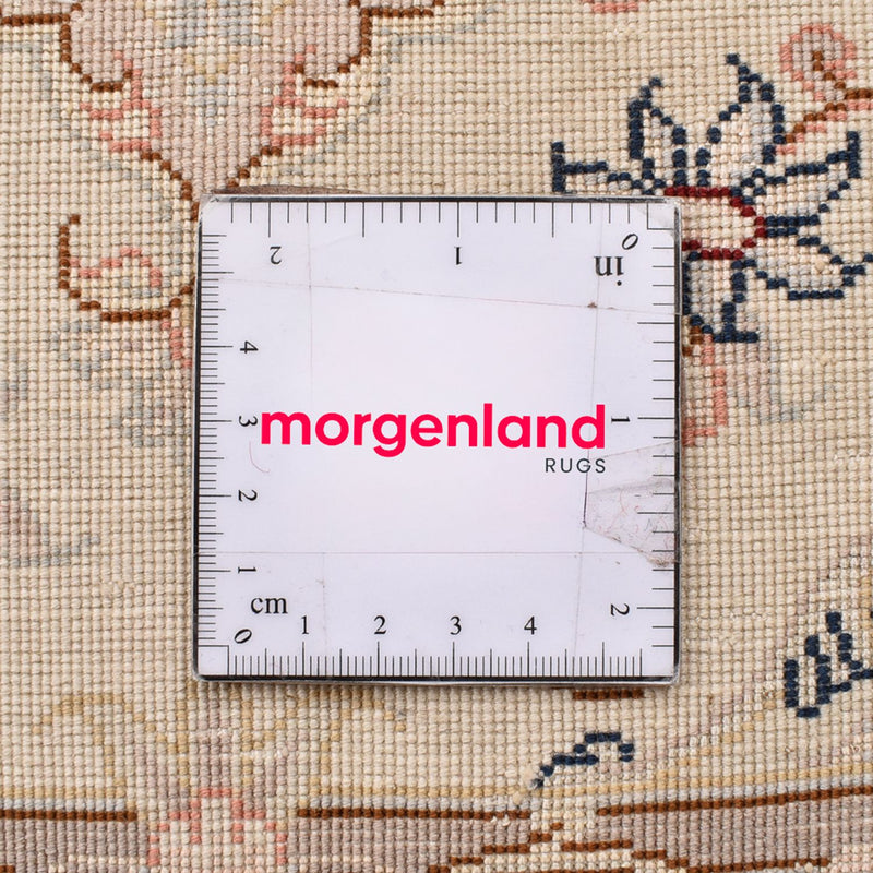 Dywan perski - Tabriz - Królewski - 90 x 60 cm - jasny beż