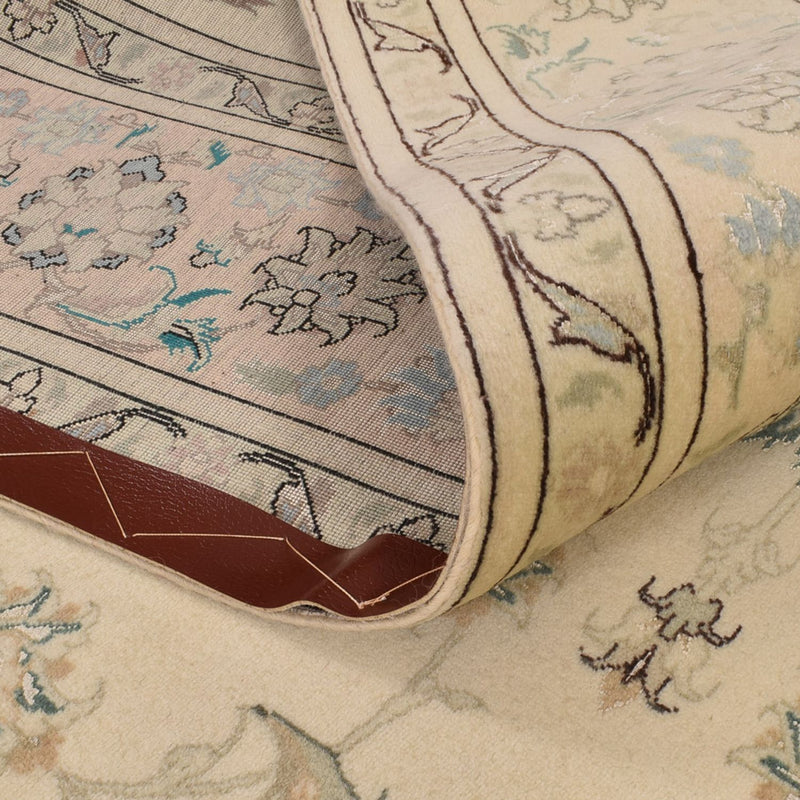 Dywan perski - Tabriz - Królewski - 266 x 200 cm - jasnozielony