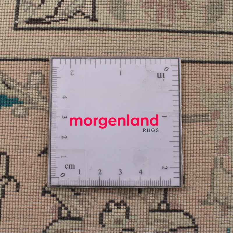 Dywan perski - Tabriz - Królewski - 266 x 200 cm - jasnozielony