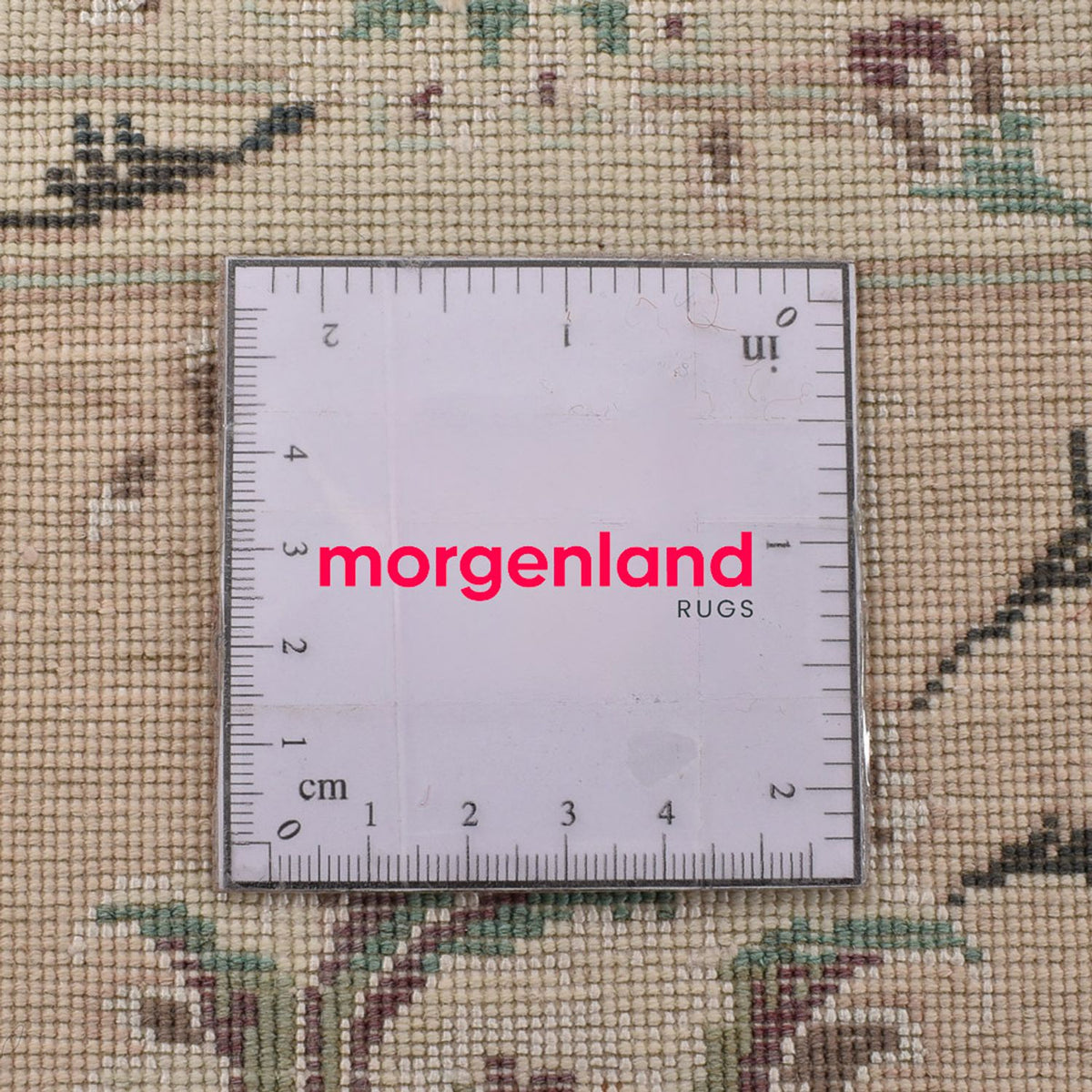 Dywan perski - Tabriz - Królewski - 240 x 200 cm - jasnozielony