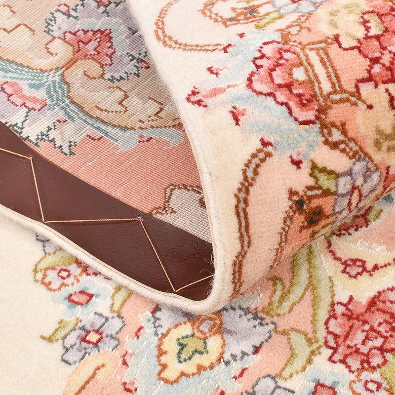 Dywan perski - Tabriz - Królewski - 169 x 104 cm - beżowy