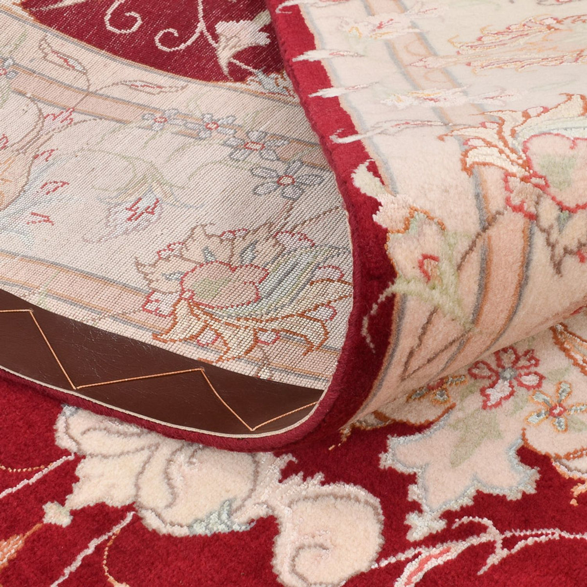 Dywan perski - Tabriz - Królewski - 200 x 152 cm - czerwony