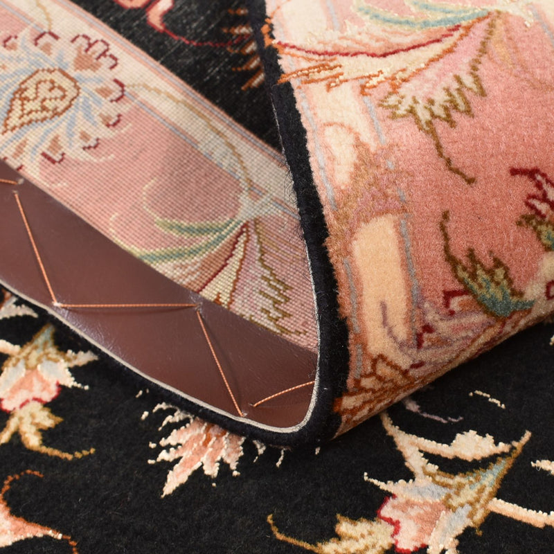 Dywan perski - Tabriz - Królewski - 123 x 74 cm - ciemnoniebieski