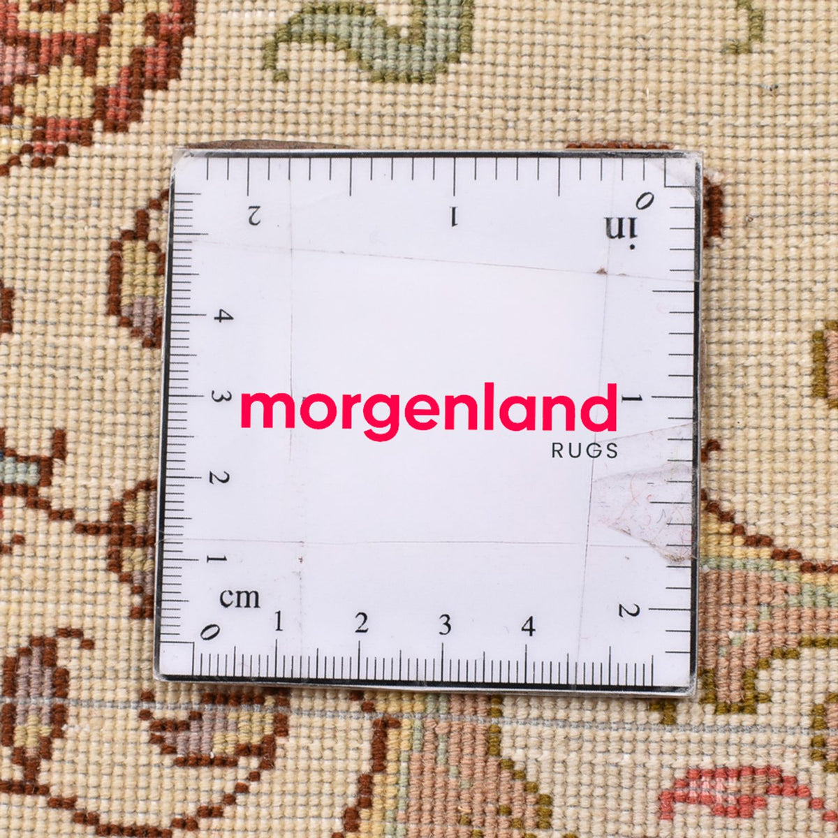 Dywan perski - Tabriz - Królewski - 82 x 62 cm - ciemny beż