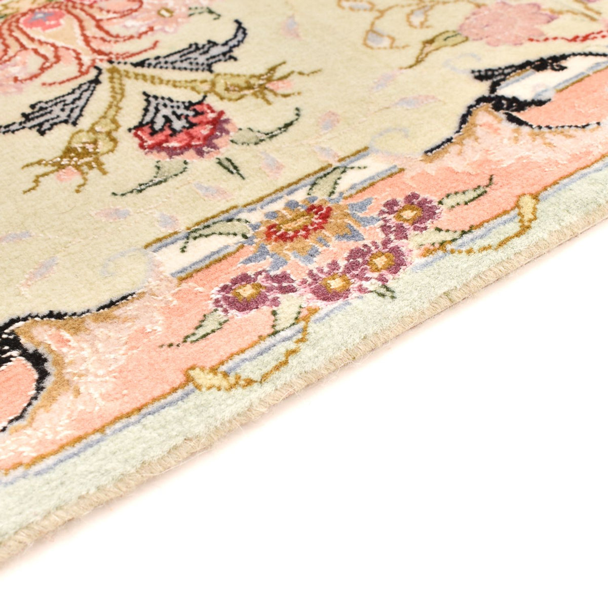 Dywan perski - Tabriz - Królewski - 90 x 60 cm - wielokolorowy