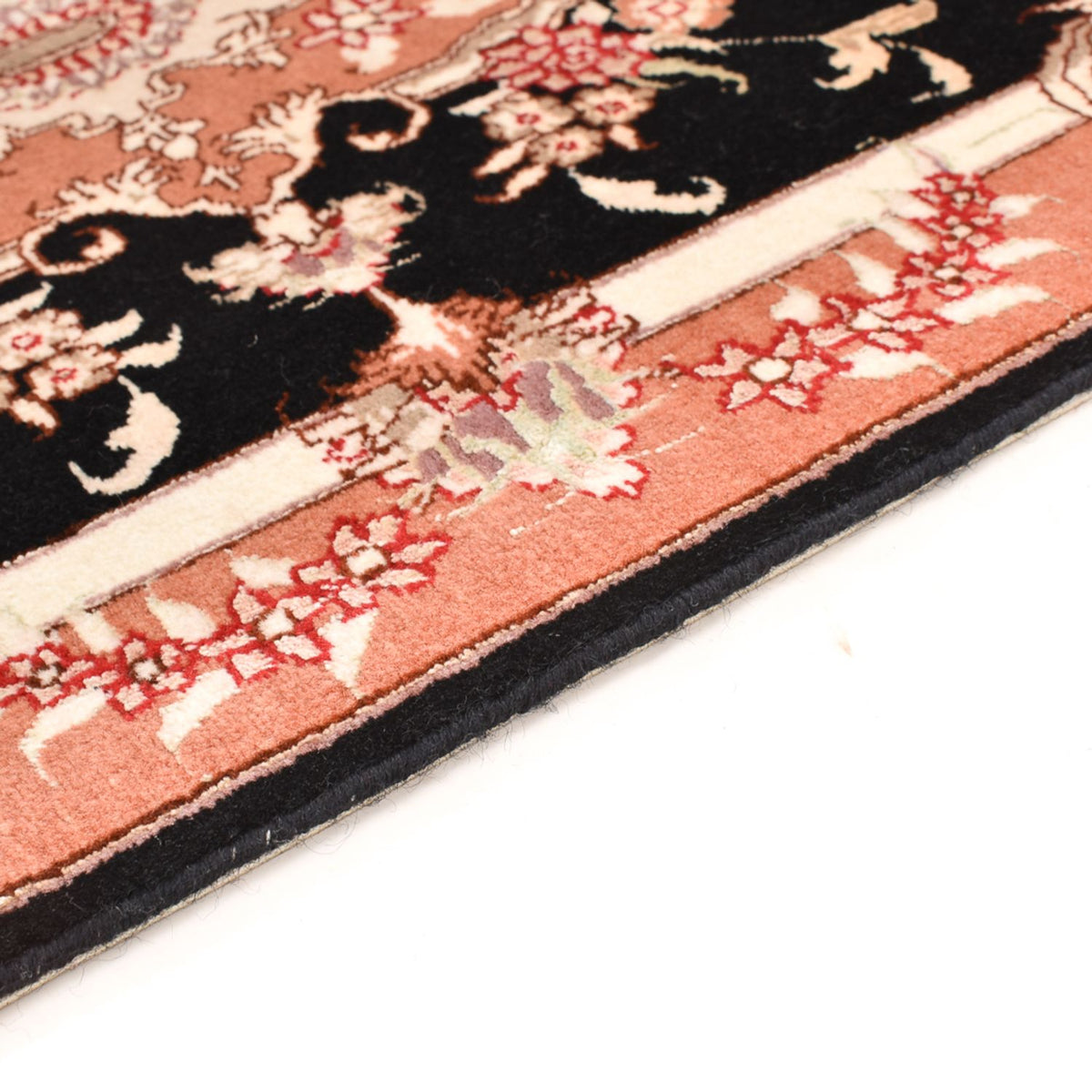 Dywan perski - Tabriz - Królewski - 88 x 59 cm - ciemnoniebieski