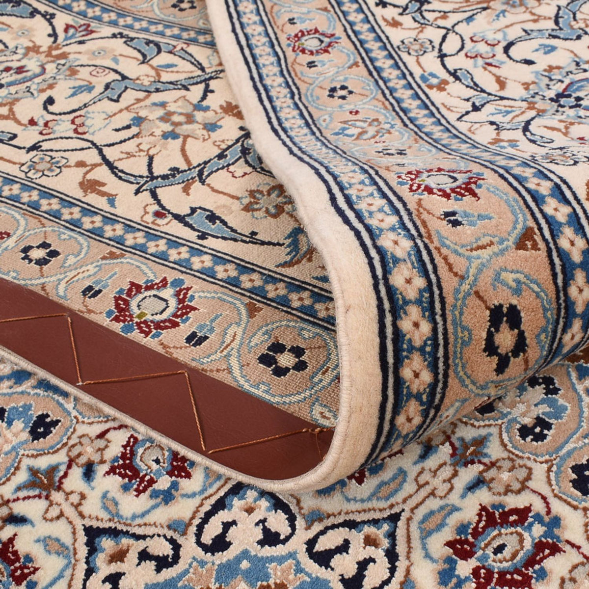 Dywan perski - Nain - Premium - 314 x 200 cm - ciemnoniebieski