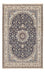 Dywan perski - Nain - Premium - 308 x 211 cm - ciemnoniebieski