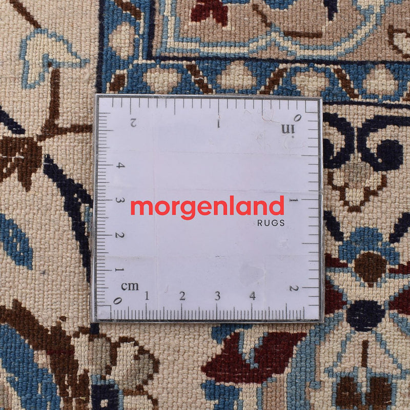 Dywan perski - Nain - Premium - 308 x 211 cm - ciemnoniebieski