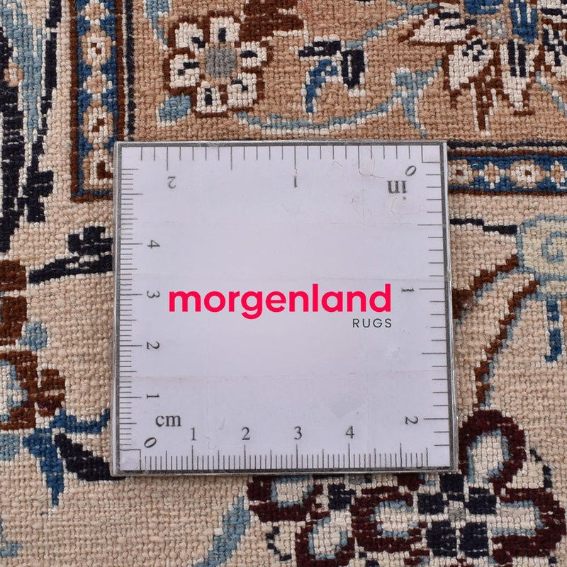 Dywan perski - Nain - Premium - 310 x 217 cm - kremowy