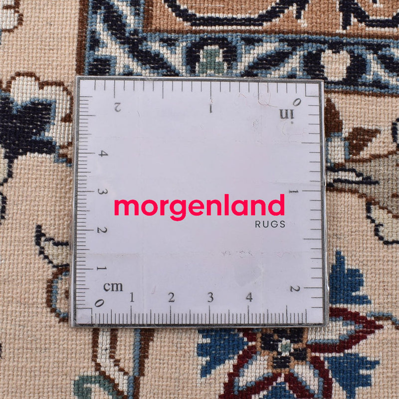 Dywan perski - Nain - Premium - 321 x 210 cm - kremowy