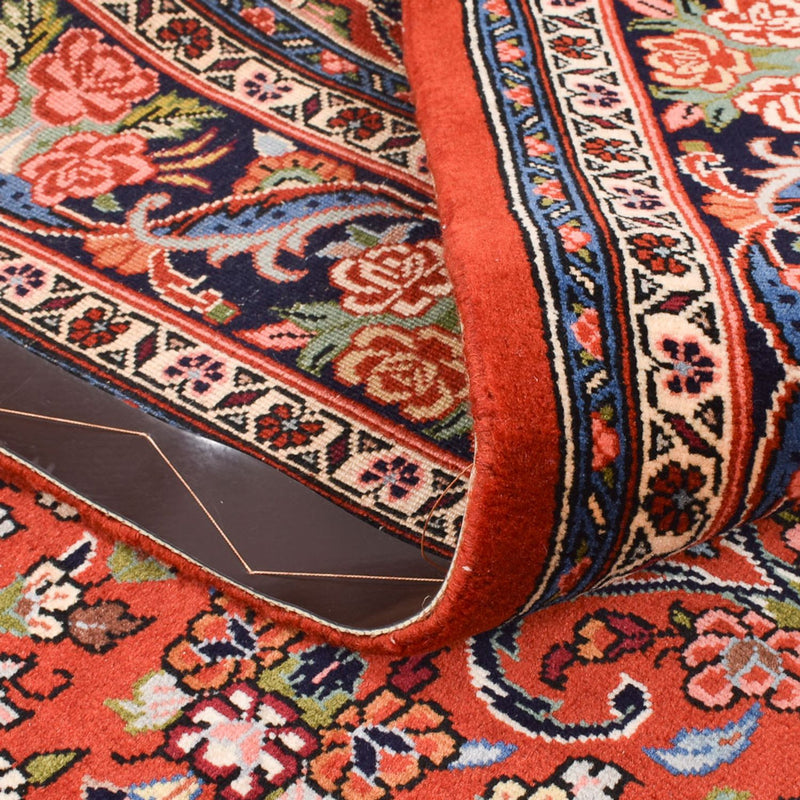 Dywan perski - Bijar - 207 x 139 cm - czerwony