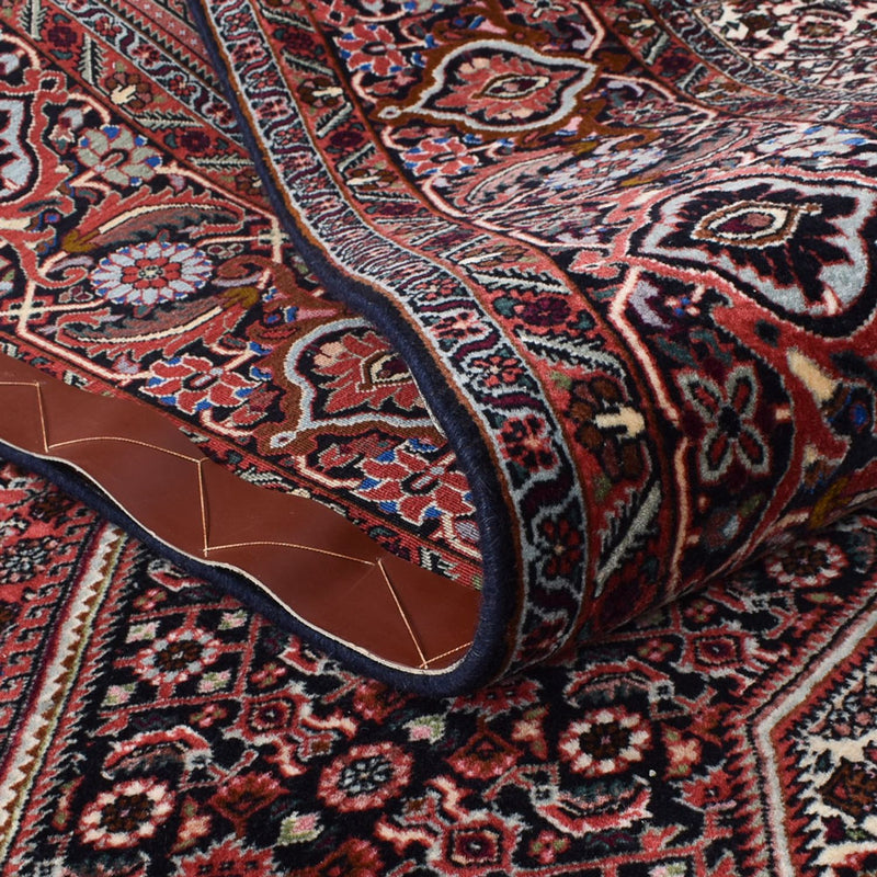 Dywan perski - Bijar - 315 x 248 cm - ciemna czerwień