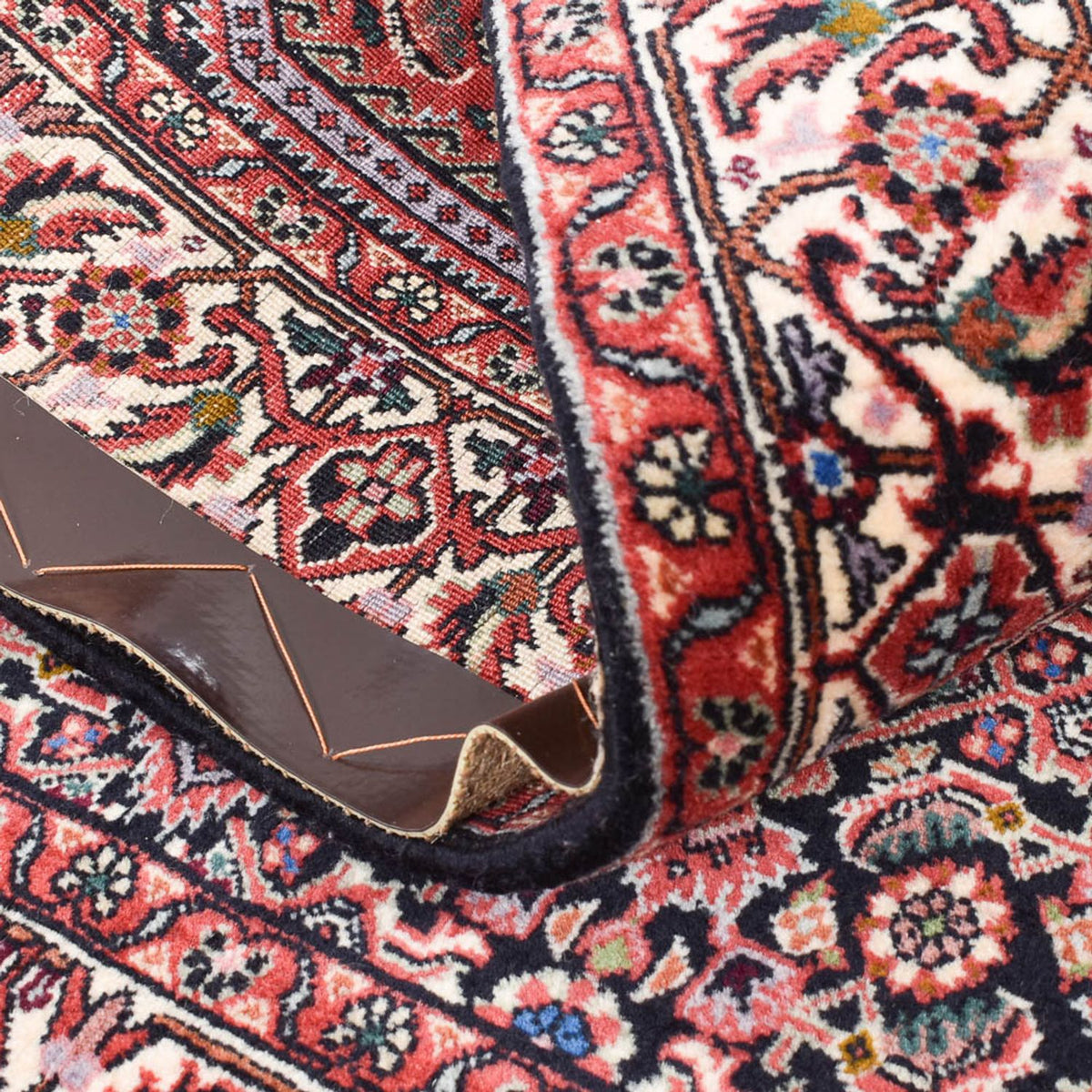 Dywan perski - Bijar - 156 x 110 cm - jasna czerwień