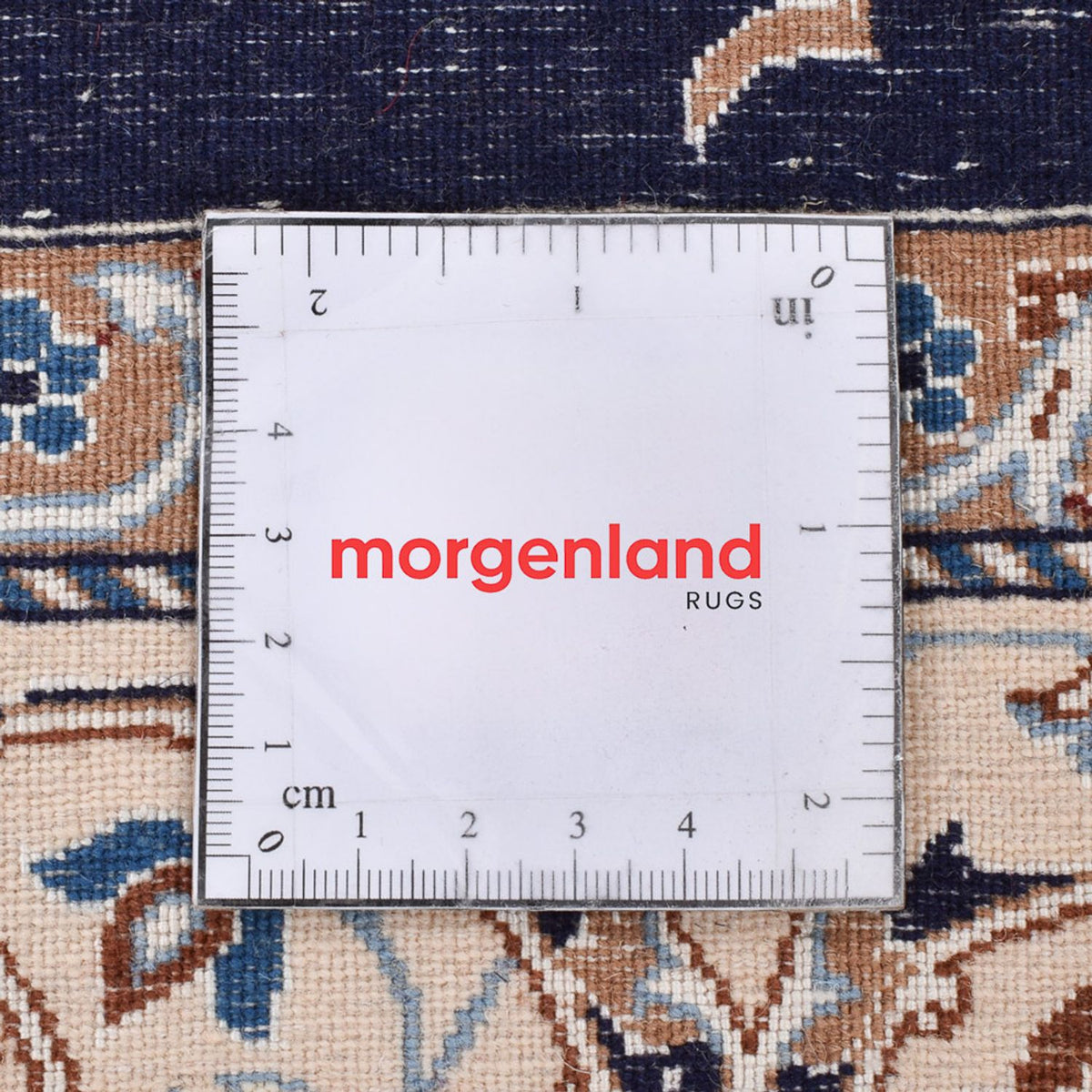 Dywan perski - Nain - Premium - 197 x 130 cm - ciemnoniebieski