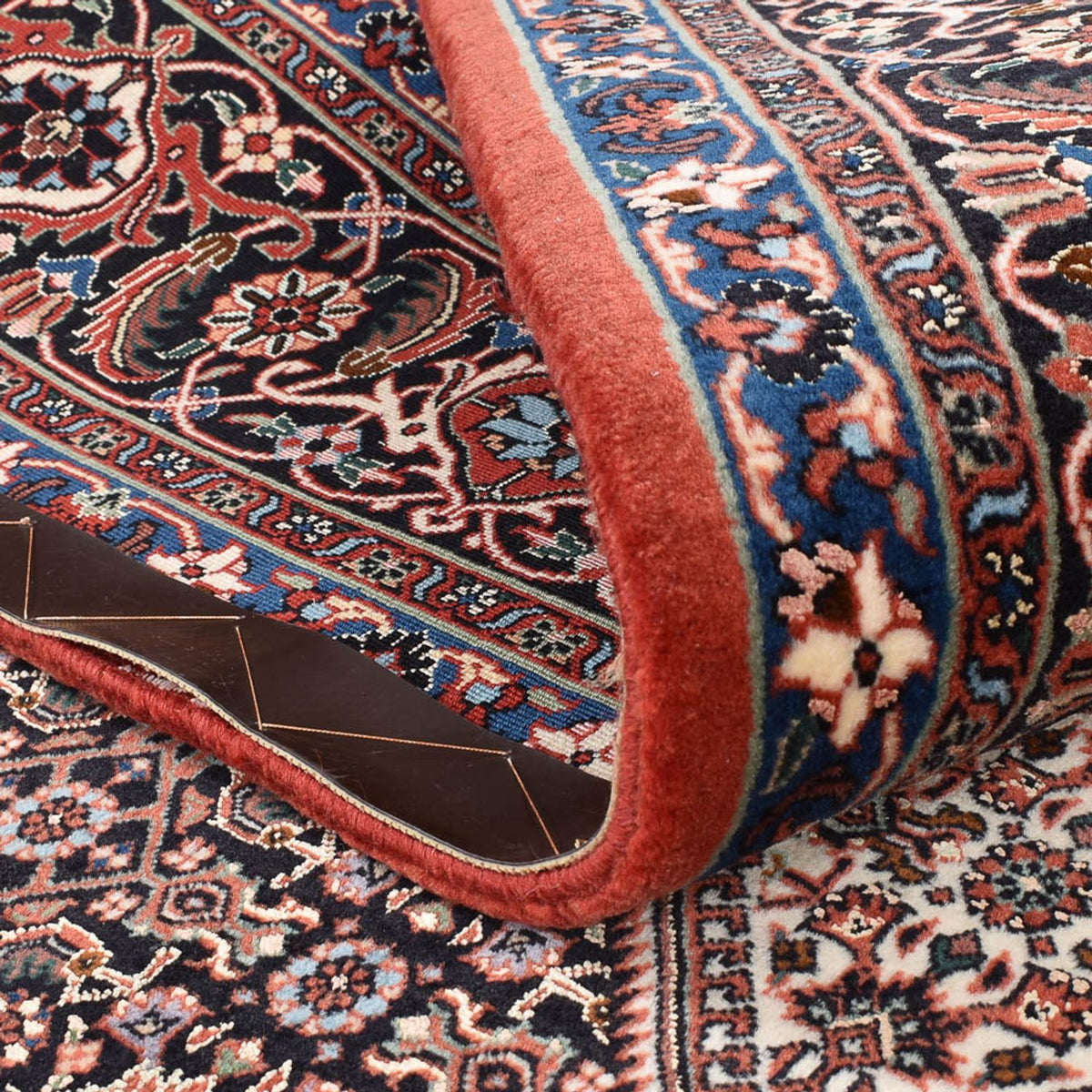 Dywan perski - Bijar - 295 x 200 cm - ciemna czerwień