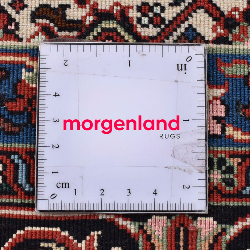 Dywan perski - Bijar - 295 x 200 cm - ciemna czerwień