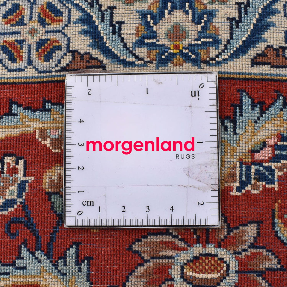 Perski dywan - Ghom - Królewski - 308 x 204 cm - beżowy