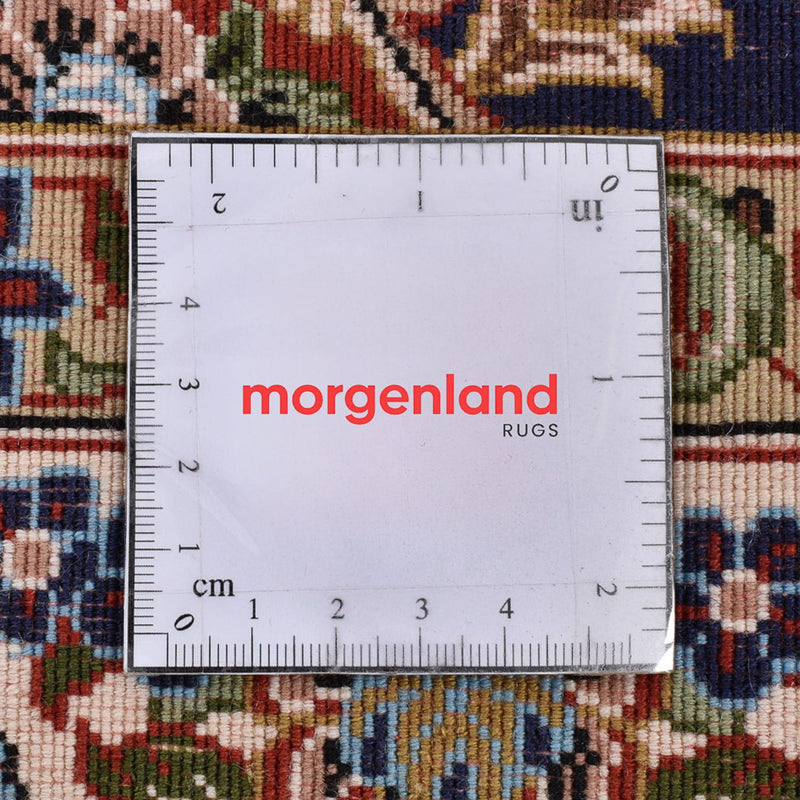 Perski dywan - Ghom - Królewski - 154 x 102 cm - ciemnoniebieski