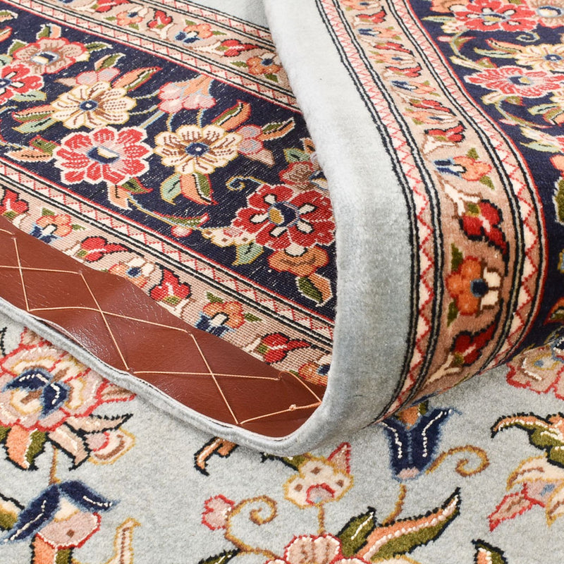 Perski dywan - Ghom - Królewski - 215 x 138 cm - jasny beż