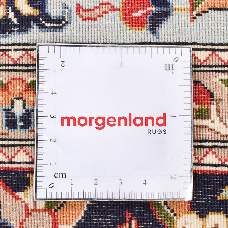 Perski dywan - Ghom - Królewski - 215 x 138 cm - jasny beż