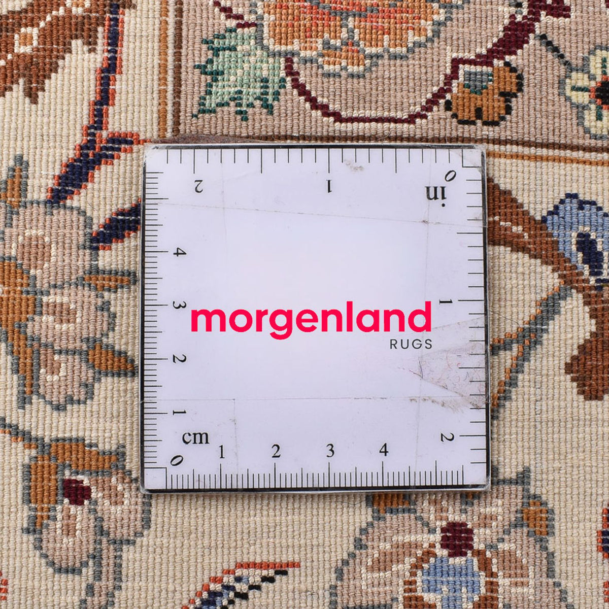 Dywan perski - Isfahan - Premium - 306 x 202 cm - ciemnoniebieski