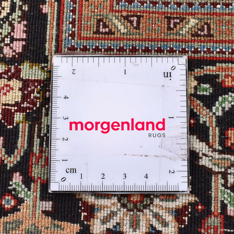 Dywan perski - Tabriz - Królewski - 303 x 203 cm - ciemny beż