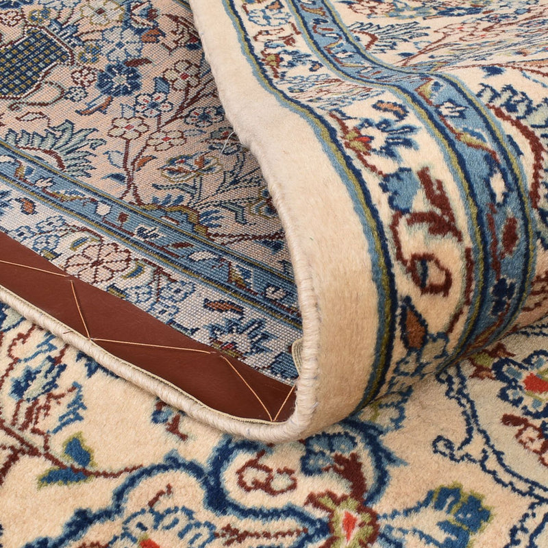 Dywan perski - Keshan - 305 x 206 cm - kremowy