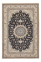 Dywan perski - Nain - Premium - 302 x 197 cm - ciemnoniebieski
