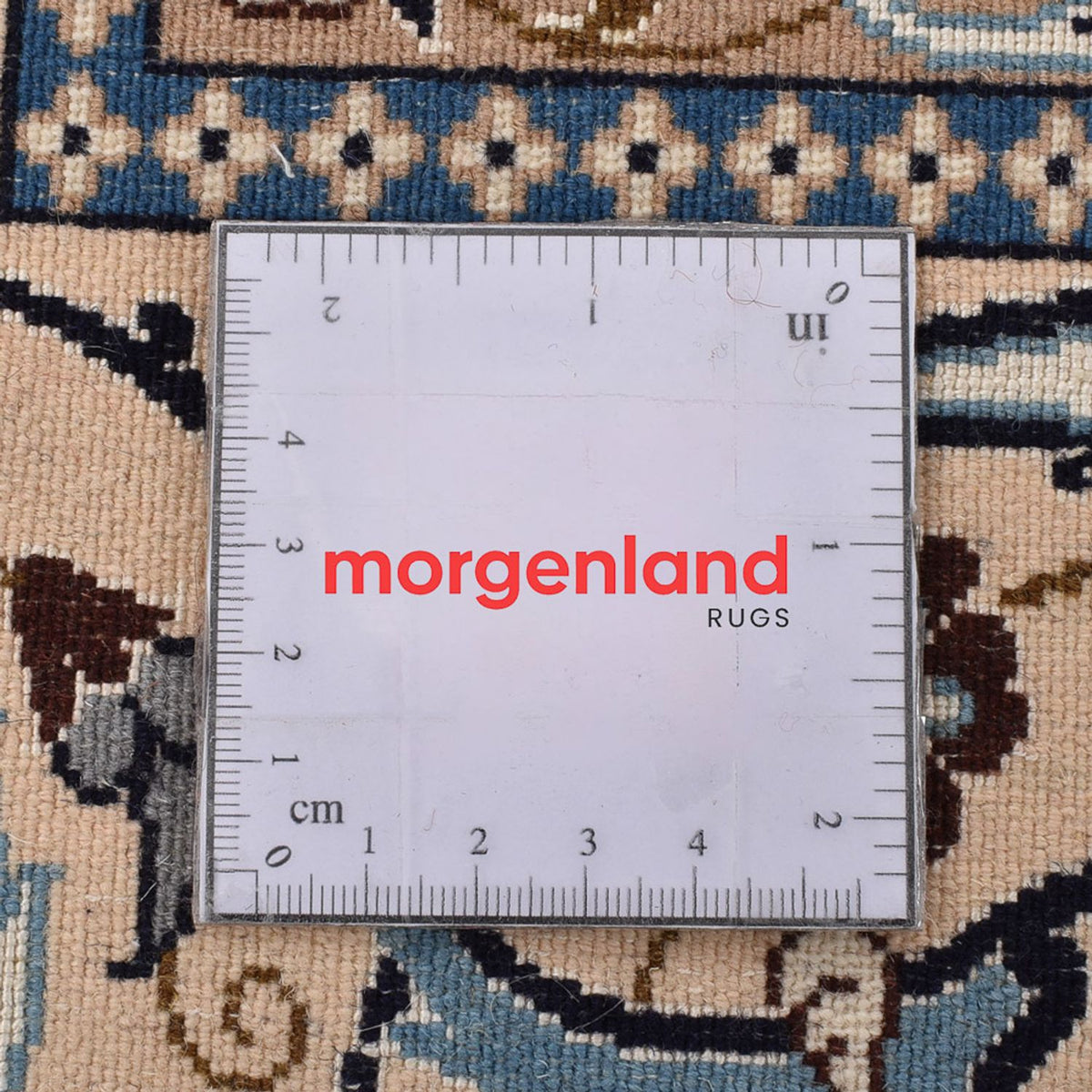 Dywan perski - Nain - Premium - 302 x 197 cm - ciemnoniebieski