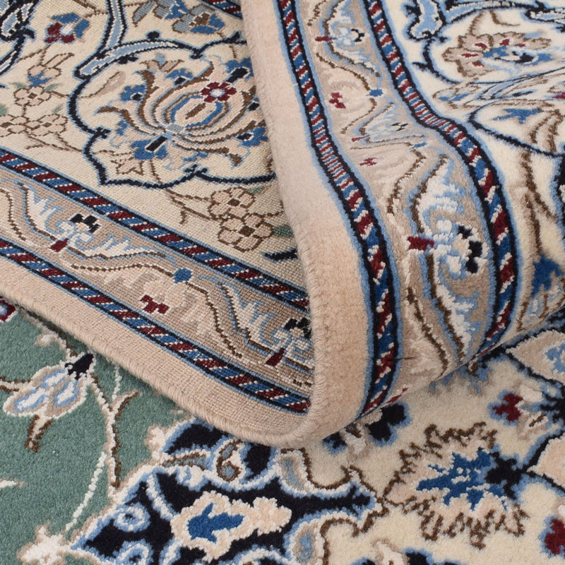 Dywan perski - Nain - Królewski - 290 x 204 cm - zielona