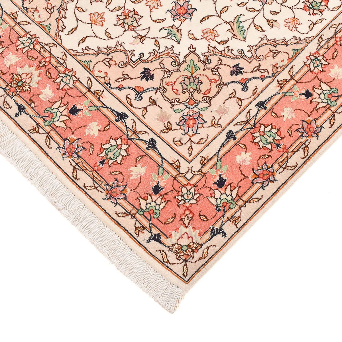 Dywan perski - Tabriz - Premium - 160 x 102 cm - beżowy
