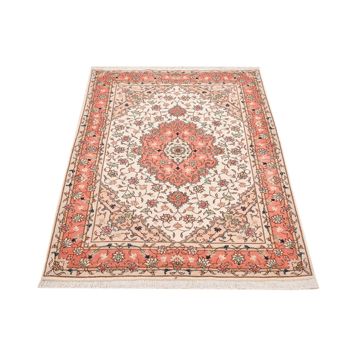 Dywan perski - Tabriz - Premium - 160 x 102 cm - beżowy