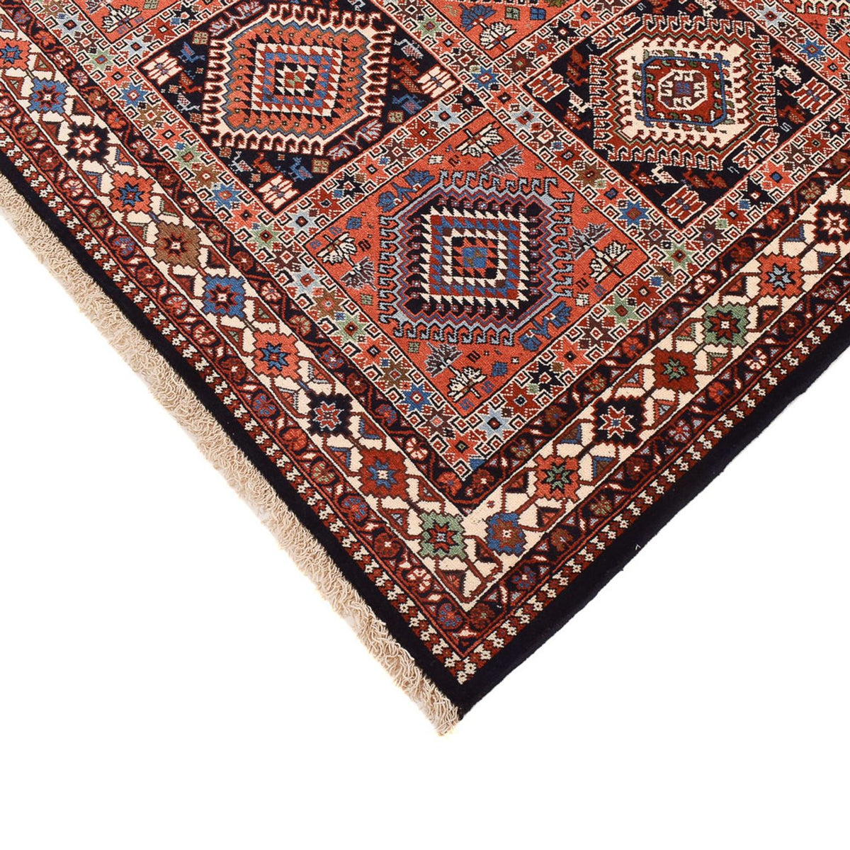 Perski dywan - Nomadyczny - 243 x 160 cm - jasna czerwień