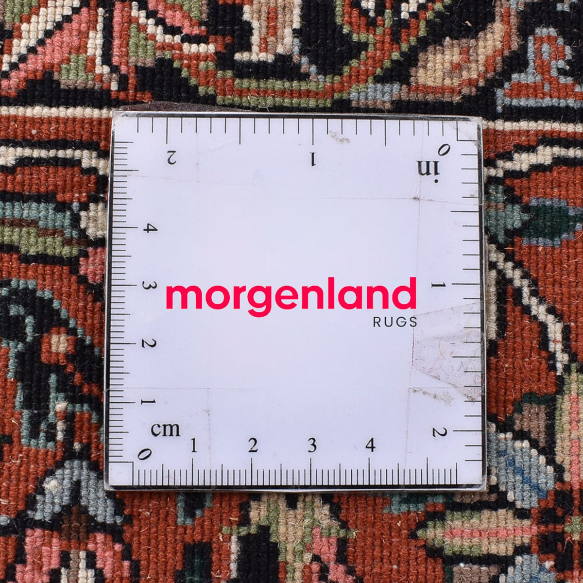 Dywan perski - Bijar - 305 x 202 cm - ciemna czerwień