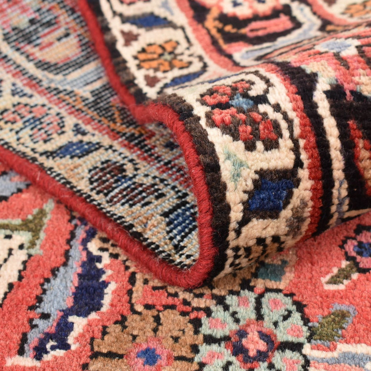 Biegacz Perski dywan - Nomadyczny - 204 x 102 cm - jasna czerwień