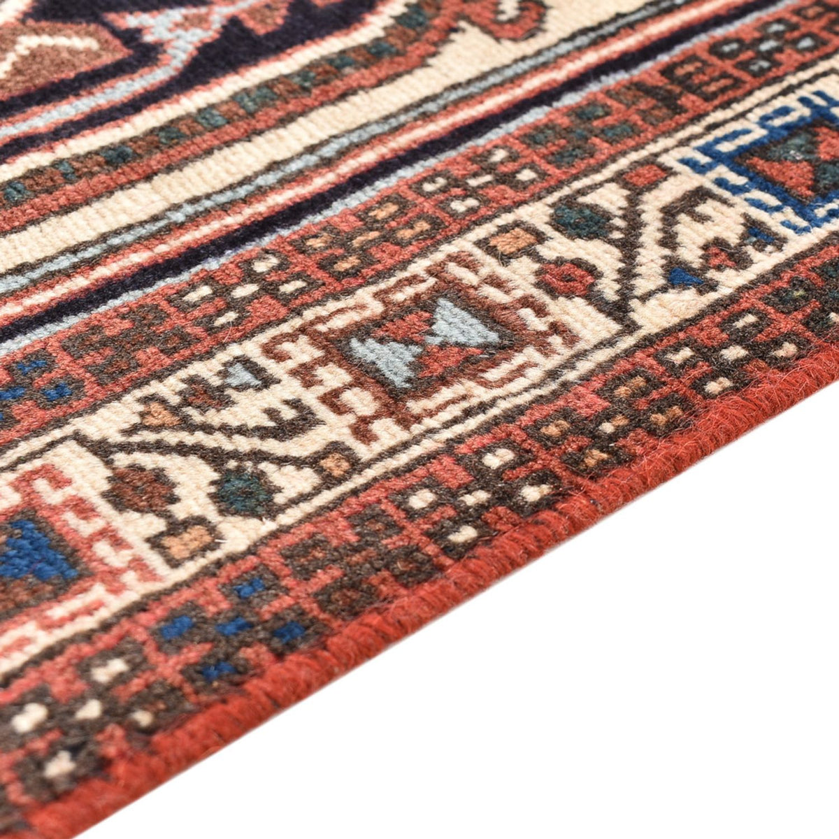 Biegacz Perski dywan - Nomadyczny - 203 x 67 cm - zieleń miętowa