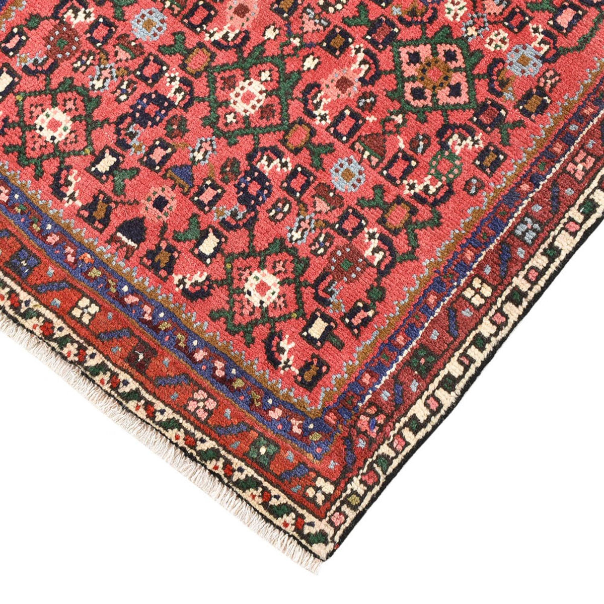 Biegacz Perski dywan - Nomadyczny - 197 x 66 cm - terakota