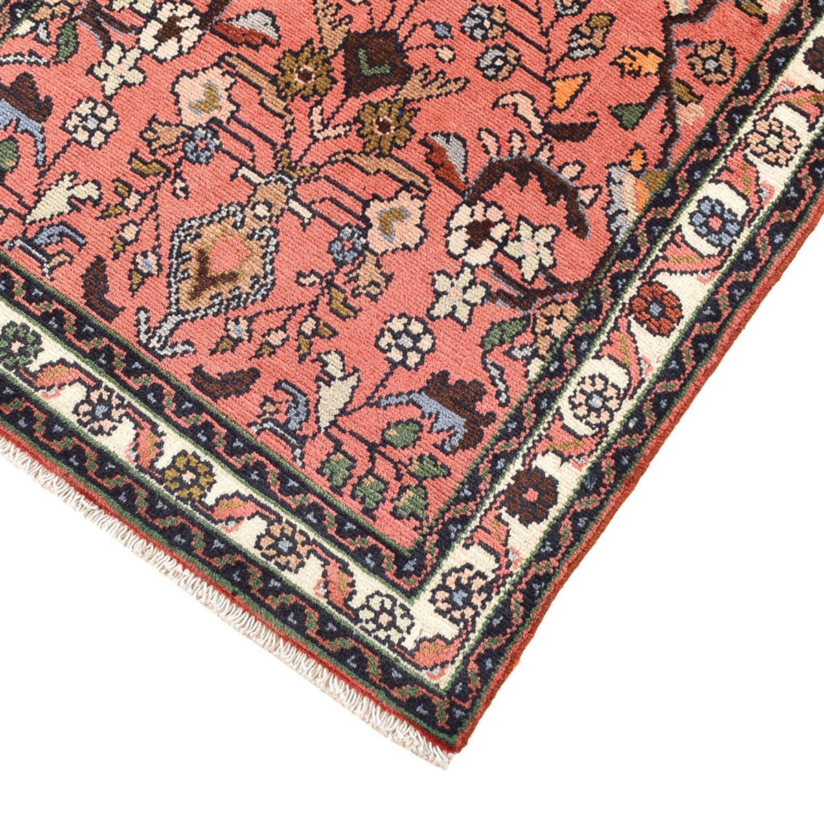 Biegacz Perski dywan - Nomadyczny - 203 x 68 cm - jasna czerwień