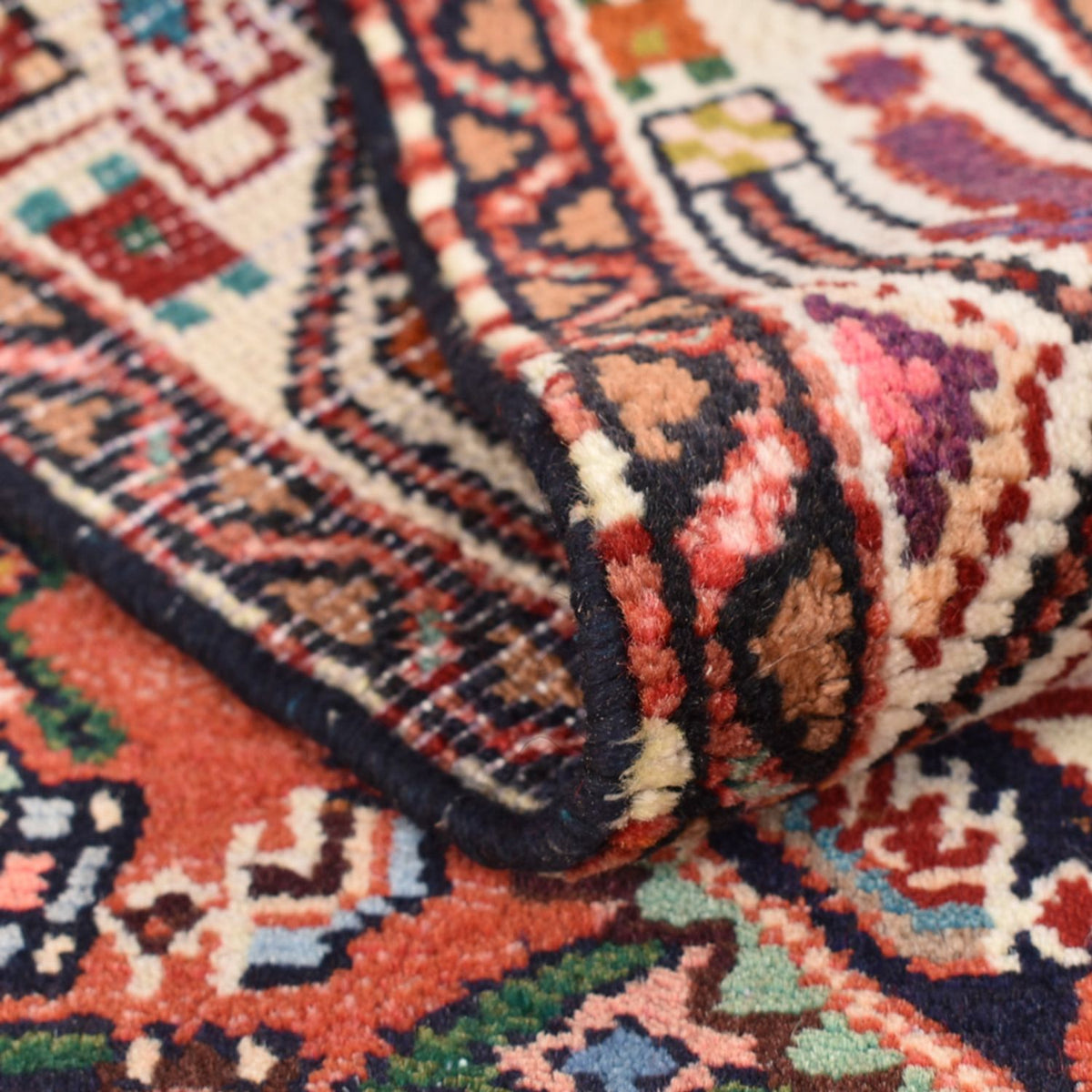 Biegacz Perski dywan - Nomadyczny - 206 x 79 cm - jasna czerwień