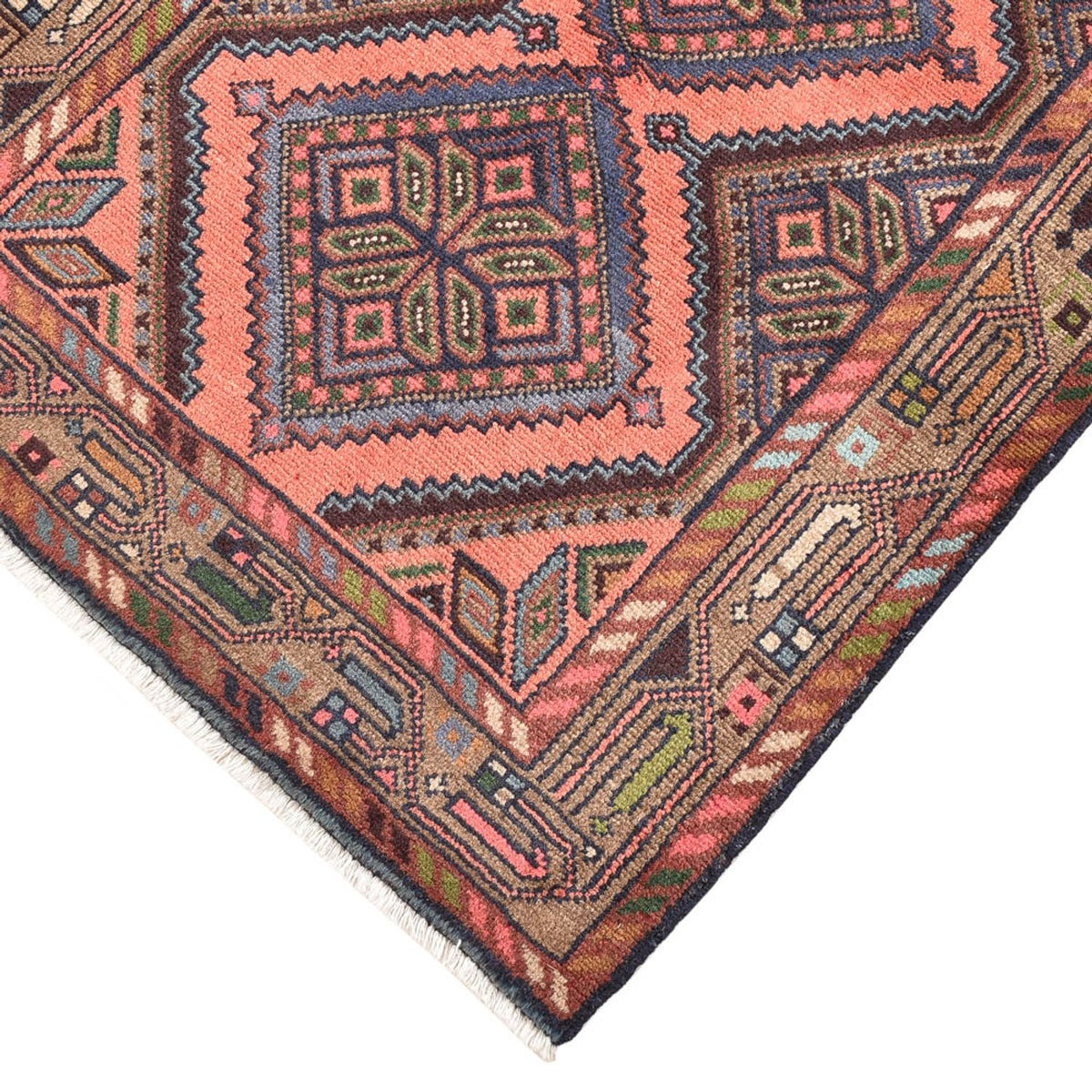 Biegacz Perski dywan - Nomadyczny - 185 x 78 cm - ciemny beż