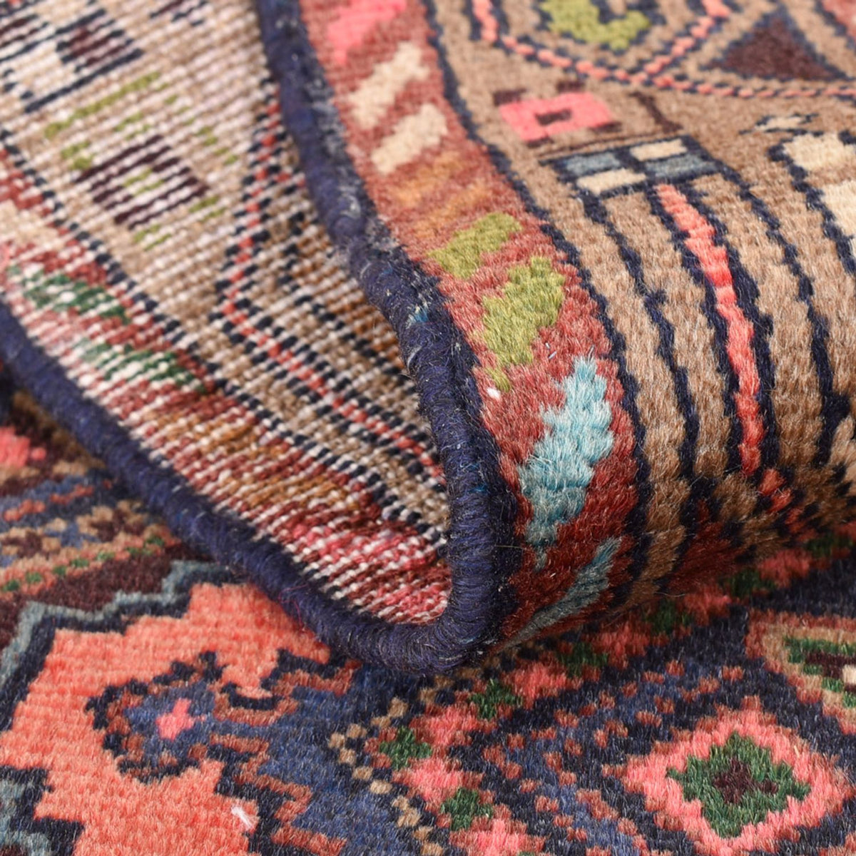 Biegacz Perski dywan - Nomadyczny - 185 x 78 cm - ciemny beż