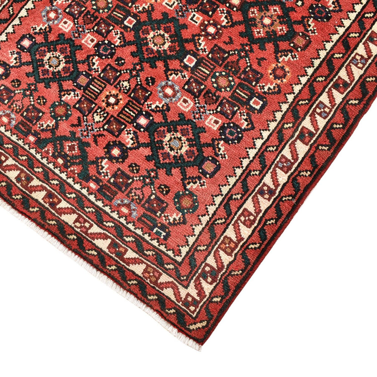 Biegacz Perski dywan - Nomadyczny - 200 x 71 cm - terakota