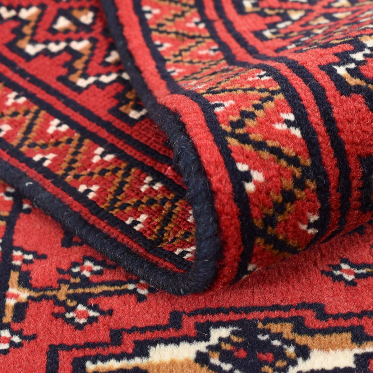 Biegacz Dywan turkmeński - 183 x 61 cm - czerwony