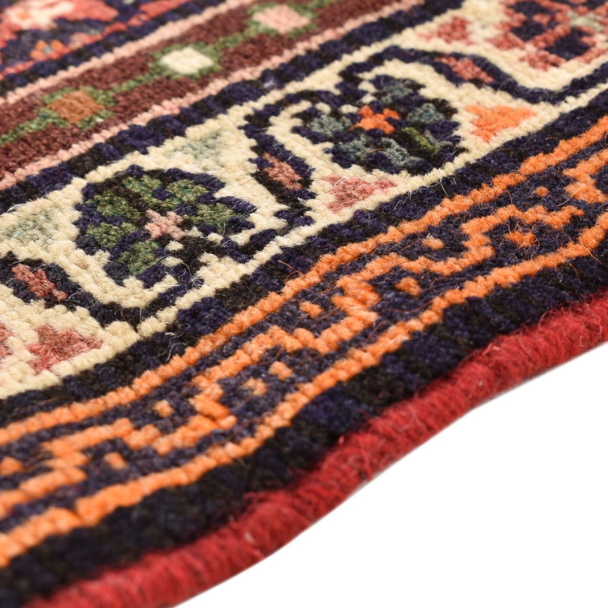 Biegacz Perski dywan - Nomadyczny - 189 x 82 cm - ciemna czerwień